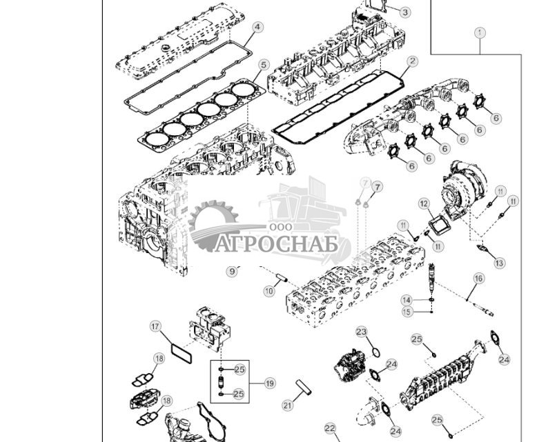9901 Комплект прокладок для снятия головки блока цилиндров - ST130125 90.jpg